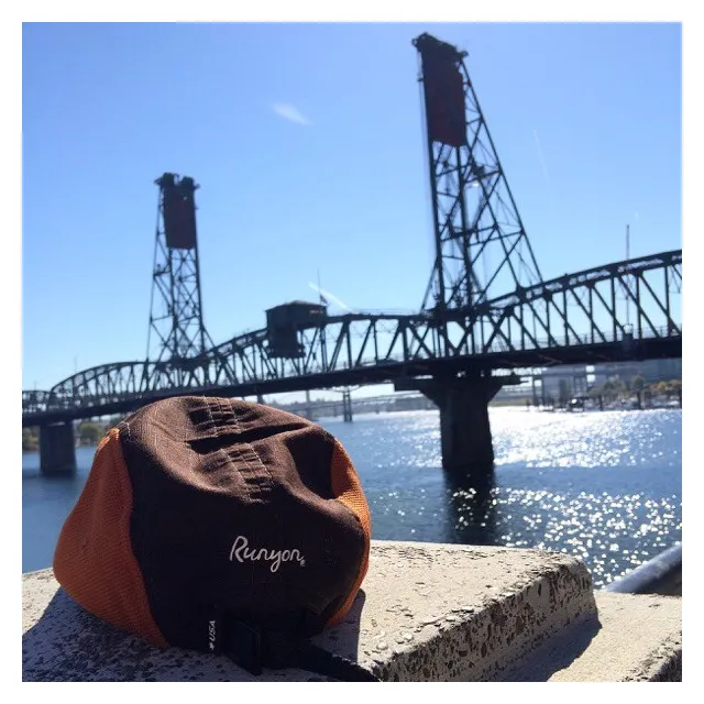 Runyon Canyon Apparel Rad Reflective Burnt Woods Performance Camp Hat Made In The USA