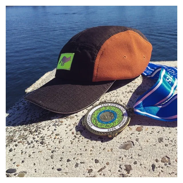 Runyon Canyon Apparel Rad Reflective Burnt Woods Performance Camp Hat Made In The USA