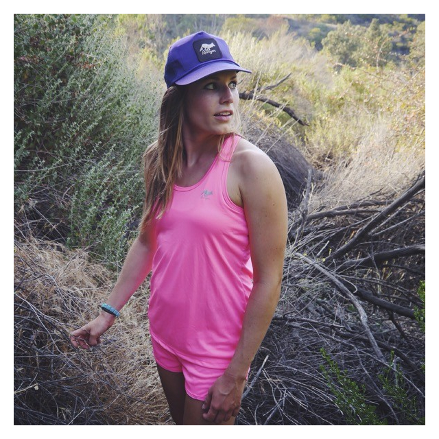 Runyon Canyon Apparel Purple Vintage Trucker Hat Made In USA