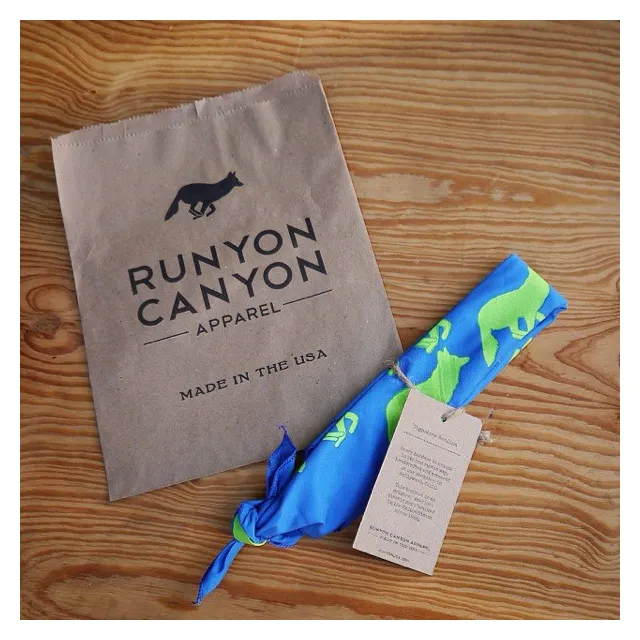 Runyon Canyon Apparel Signature Rad Royal Neon Bandana Made In USA