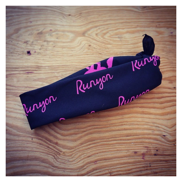Runyon Canyon Apparel Totally Hot Pink Ninja Bandana Made In USA