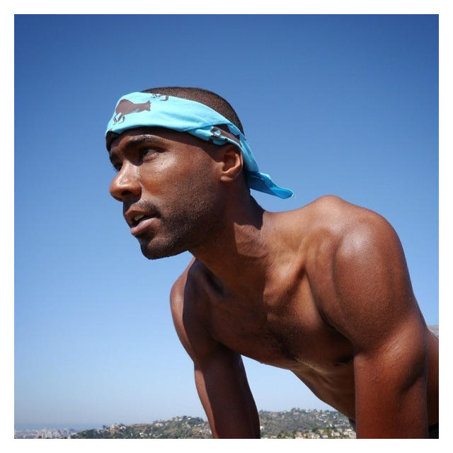Runyon Turquoise Pine Signature Bandana American Made In The USA