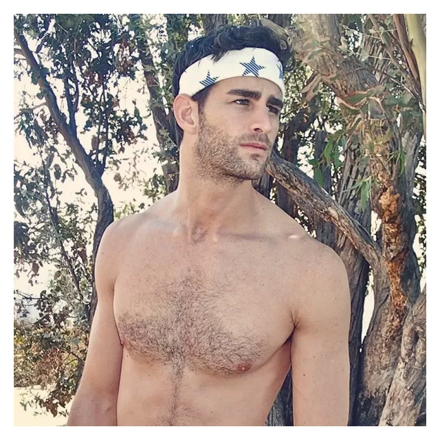 Runyon Canyon Apparel Blue Striped Star Bandana Made In The USA Runyon Canyon Apparel Blue Striped Star Bandana Made In The USA