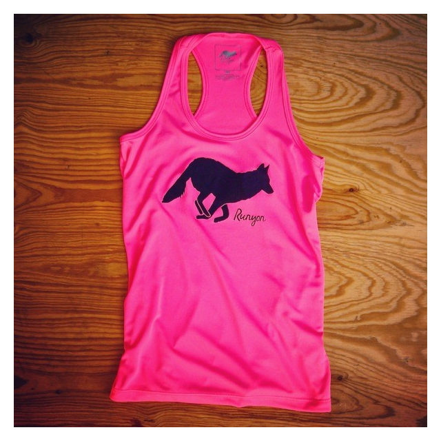Runyon Canyon Apparel Women's Neon Orange Yoga Tank