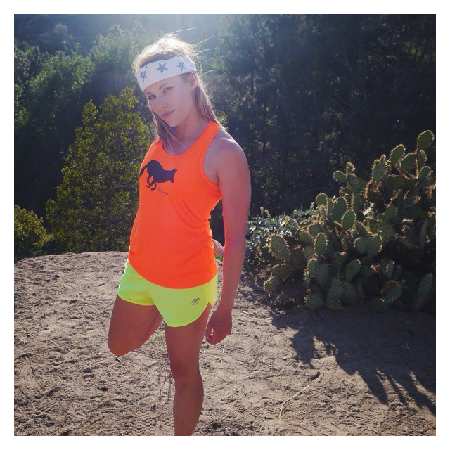 Runyon Canyon Apparel Womens Neon Basic Training Running Shorts - Made In USA