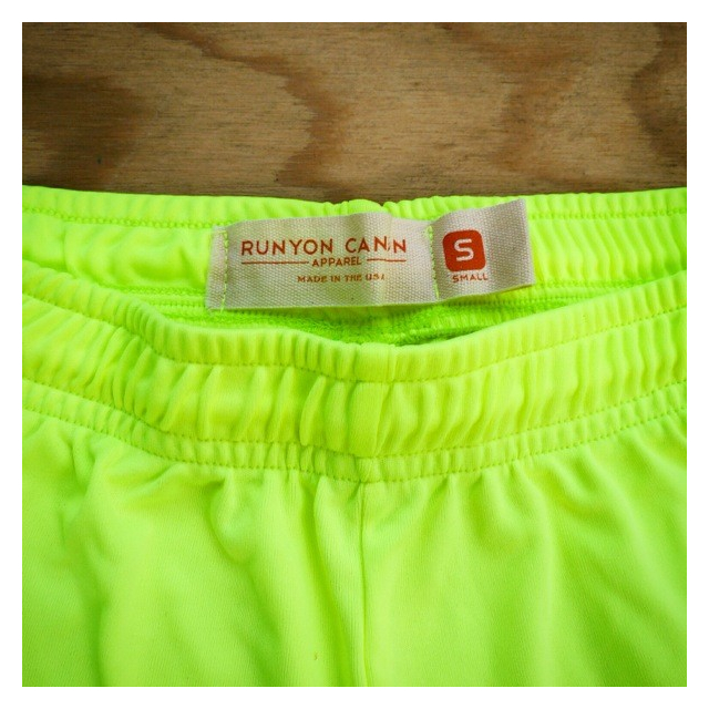 Runyon Canyon Apparel Womens Neon Basic Training Running Shorts - Made In USA