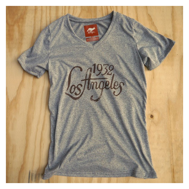 Runyon Canyon Apparel Womens Signature Performance Shirt 1932 Los Angeles Made In USA