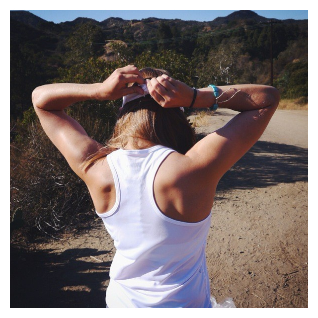 Runyon Canyon Apparel Womens Signature Teal Yoga Tank Made In USA