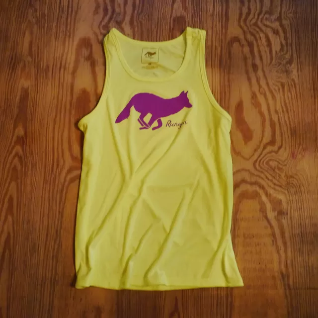 Runyon Canyon Apaprel Womens Hot Purple Neon Fitness Tank Made In USA Runyon Canyon Apaprel Womens Hot Purple Neon Fitness Tank Made In USA