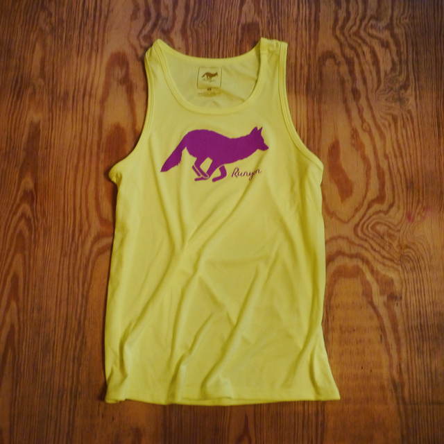 Runyon Canyon Apaprel Womens Hot Purple Neon Fitness Tank Made In USA