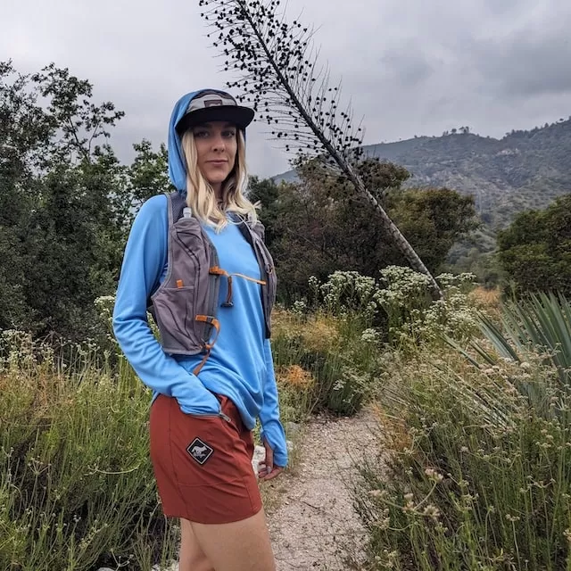 Runyon TrailStash 5" Gravel Short 2.0 Shell - Rust -- Unisex Hiking Trail Running Short Made In USA