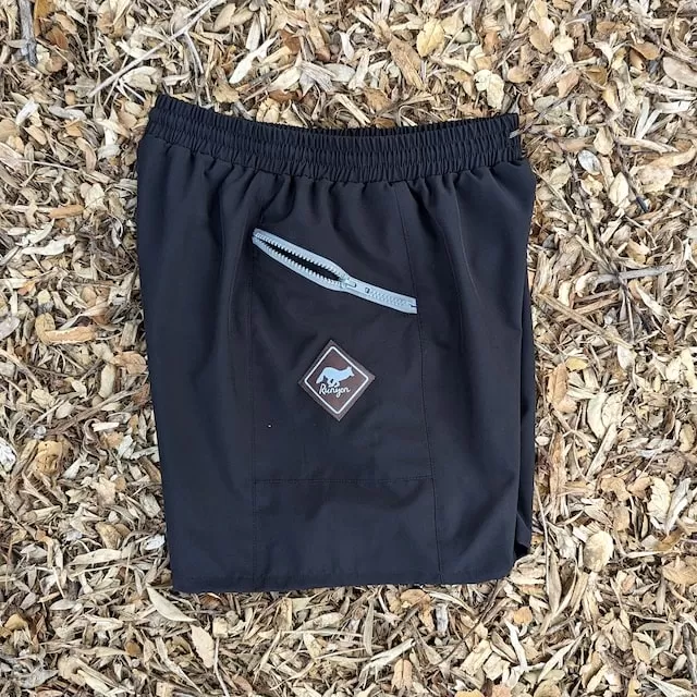 Runyon TrailStash 5" Gravel Short 2.0 Shell - Black Rock