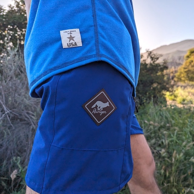 Runyon TrailStash 5" Gravel Short 2.0 Shell - Royal Blue