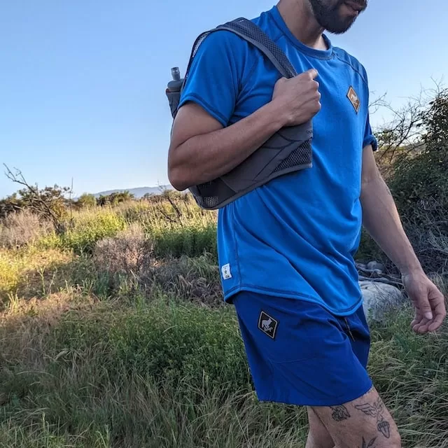 Runyon TrailStash 5" Gravel Short 2.0 Shell - Royal Blue