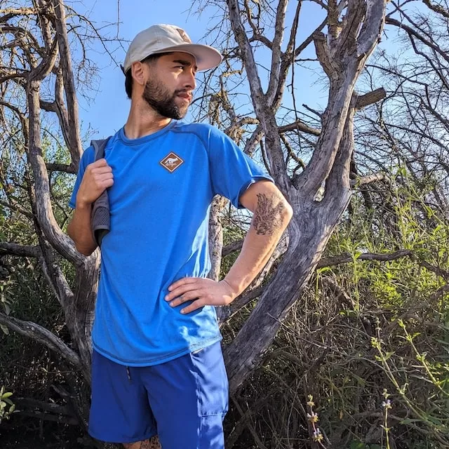 Runyon TrailStash 5" Gravel Short 2.0 Shell - Royal Blue
