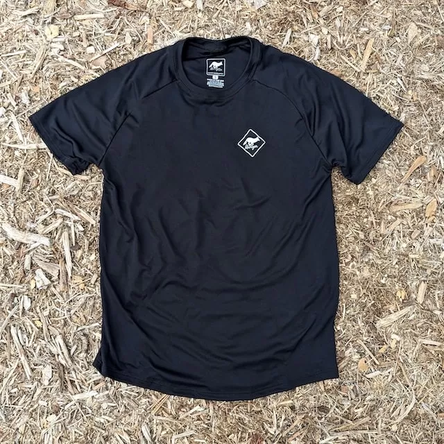Runyon Canyon Apparel Unisex Black Training Performance Fitness Shirt Made In USA