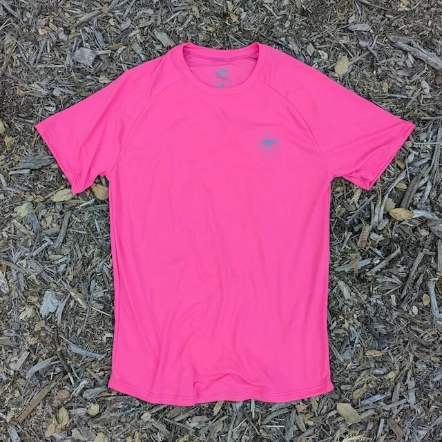 Runyon Canyon Apparel Mens Hot Pink Workout Shirt, Running Shirt | Made In USA Runyon Canyon Apparel Mens Hot Pink Workout Shirt, Running Shirt | Made In USA