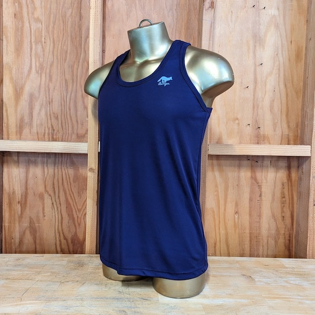 Runyon Men's Purple Racerback Fitness Tank Top - Running, Workout, Gym Singlet - Made In The USA