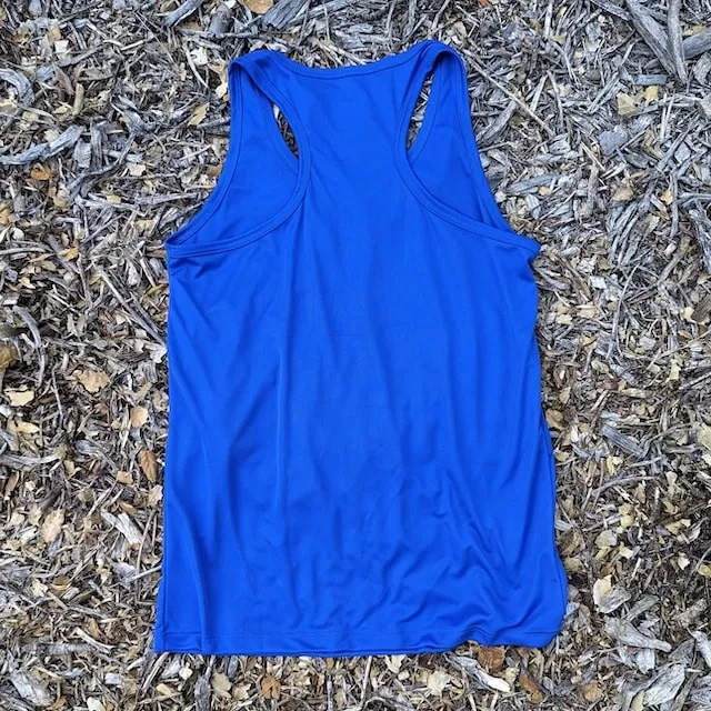 Runyon Men's Royal Blue Racerback Fitness Tank Top - Running, Workout, Gym Singlet - Made In The USA