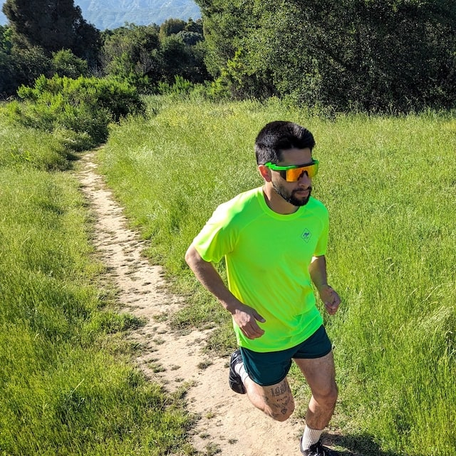 Runyon Canyon Apparel Mens Neon Yellow Workout Shirt, Running Shirt | Made In USA