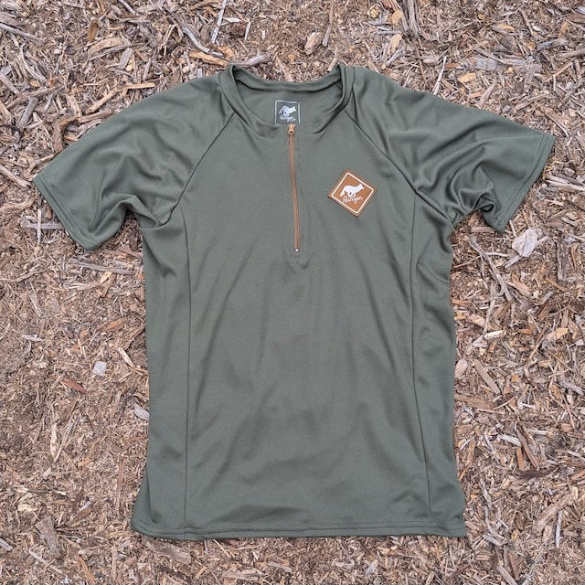 Runyon Men's Classic Cycling Jersey - Olive Green