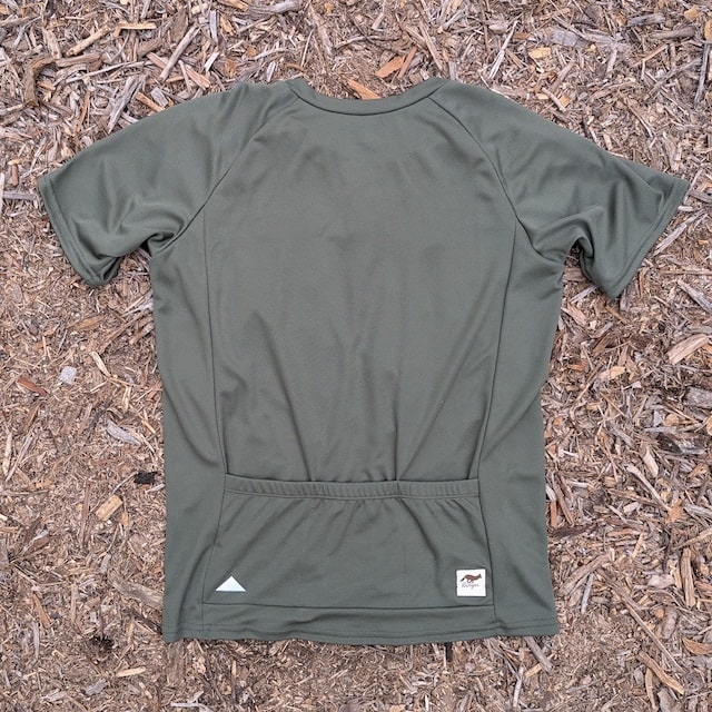 Runyon Men's Classic Cycling Jersey - Olive Green
