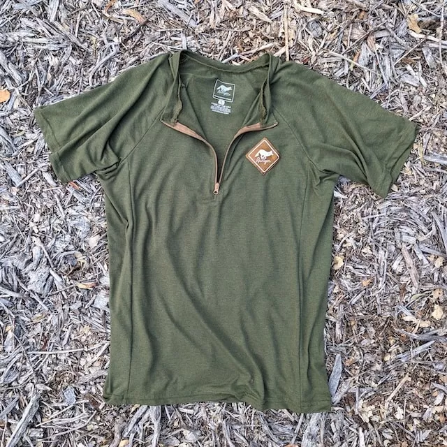 Runyon Men's American Made In USA Classic Cycling Jersey - Olive Green - CozyLite Runyon Men's American Made In USA Classic Cycling Jersey - Olive Green - CozyLite