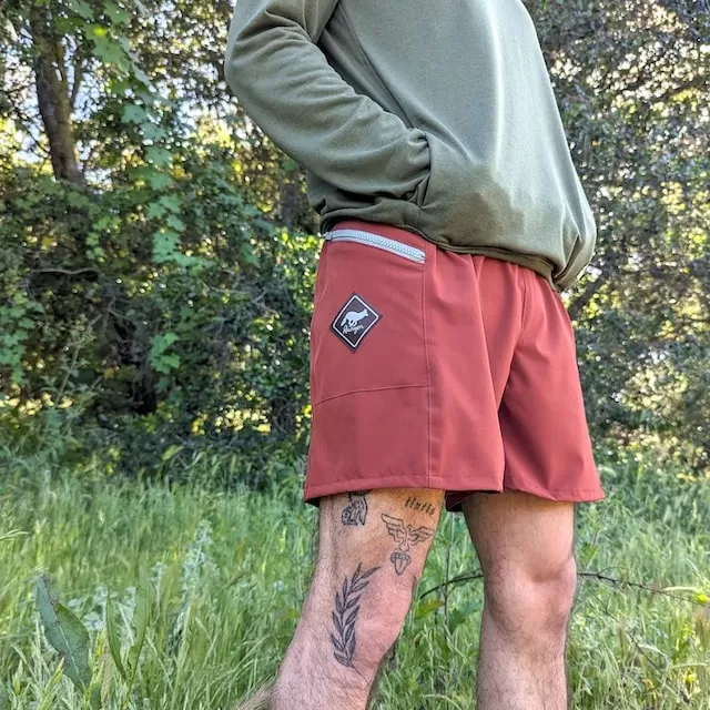 Runyon Men's Army Green Pocketed Sun Hoodie Shirt Long Sleeve Thumbholes Sun Protection Quick Dry American Made In USA