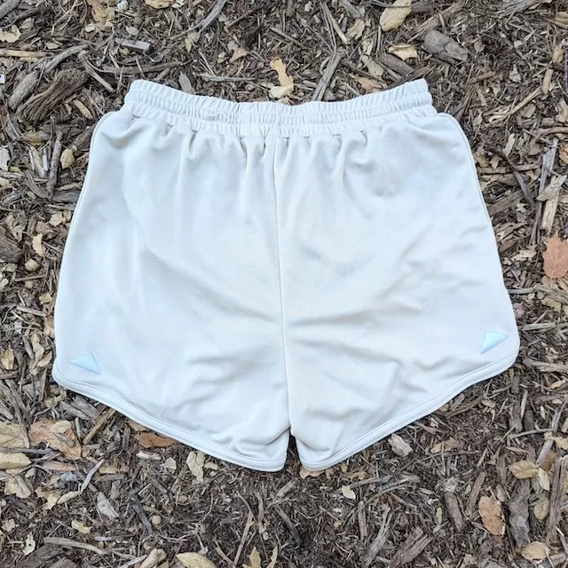 Runyon Sand Khaki Running Short - Retro Ranger 4" Inch Workout Short American Made In USA
