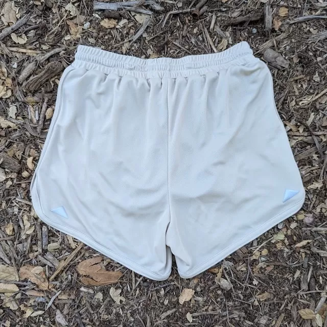 Runyon Sand Khaki Running Short - Retro Ranger 4" Inch Workout Short American Made In USA