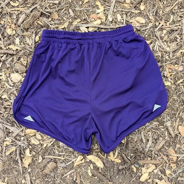 Runyon Purple Running Short - Retro Ranger 4" Inch Workout Short American Made In USA