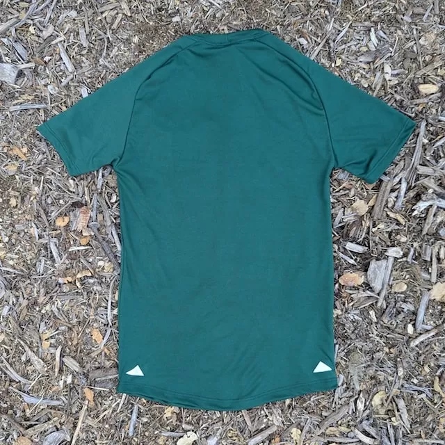 Runyon Canyon Apparel Unisex Forest Green Workout Shirt, Running Shirt | Made In USA