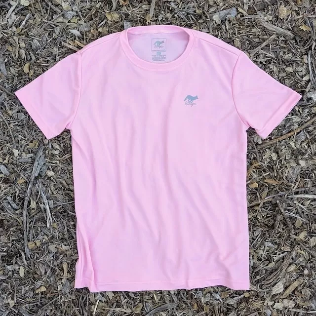 Runyon Canyon Apparel Mens Cool Pink Performance Trail Shirt Made In USA