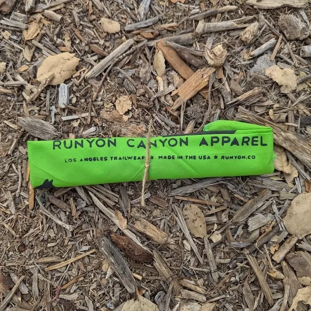 Runyon Lime Green American Made In USA Bandana