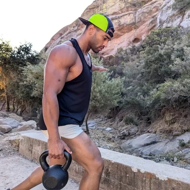 Runyon Black Razor Strap Pump Tank - Gym Stringer Racerback Workout Tank Top American Made In USA