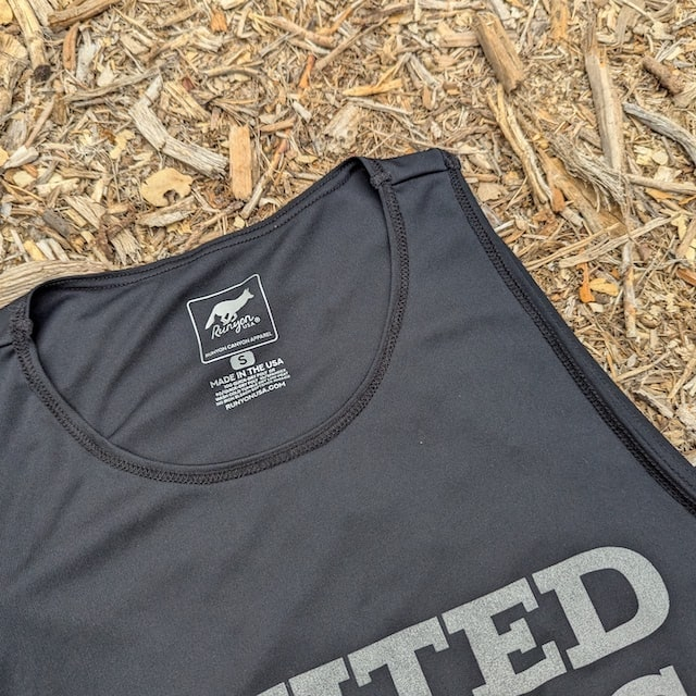 Runyon Men's United States Black Hybrid Training Tank