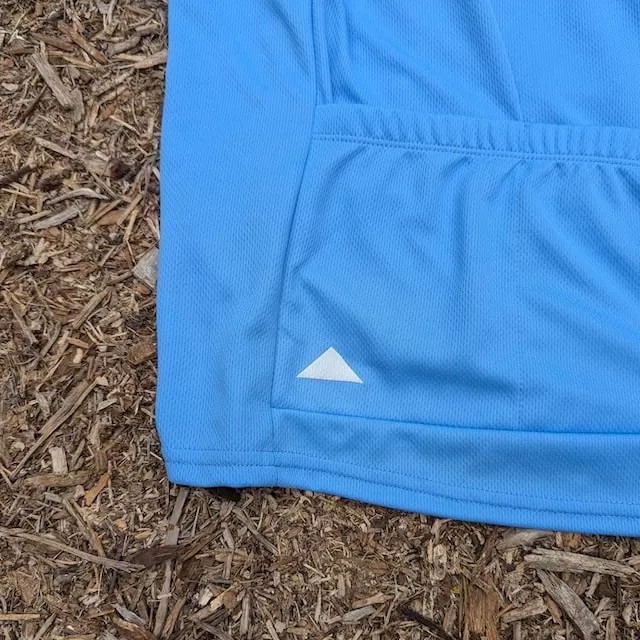Runyon Men's Classic Cycling Jersey - Sky Blue
