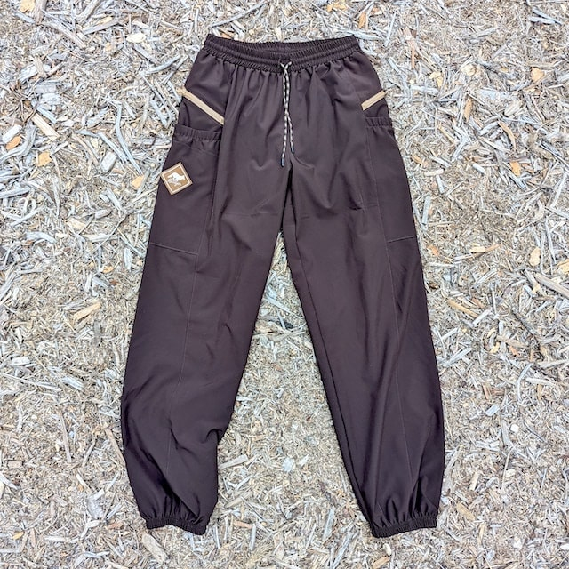 Runyon TrailStash Scrambler - Men's Dark Brown Hiking Jogger Pants American Made In USA.