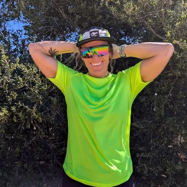 Runyon Canyon Apparel Unisex Neon Yellow Workout Shirt, Running Shirt | Made In USA