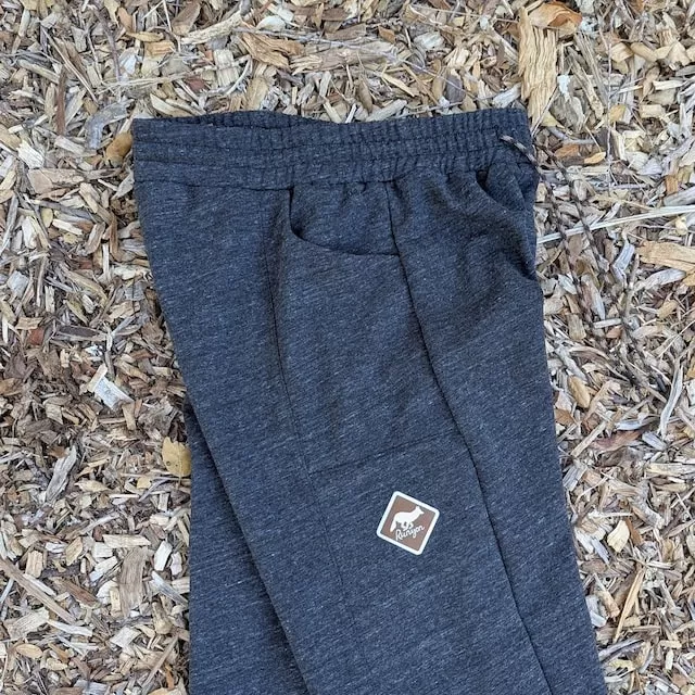 Runyon Dark Heather Grey French Terry Tri Blend Sweatpant Joggers - American Made In USA - Runyon Canyon Apparel