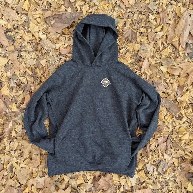 Runyon French Terry Cotton Dark Heather Grey Charcoal Pullover Hoodie Sweatshirt - Hidden Pockets, Thumbholes & Watch Windows - American Made In USA Runyon French Terry Cotton Dark Heather Grey Charcoal Pullover Hoodie Sweatshirt - Hidden Pockets, Thumbholes & Watch Windows - American Made In USA