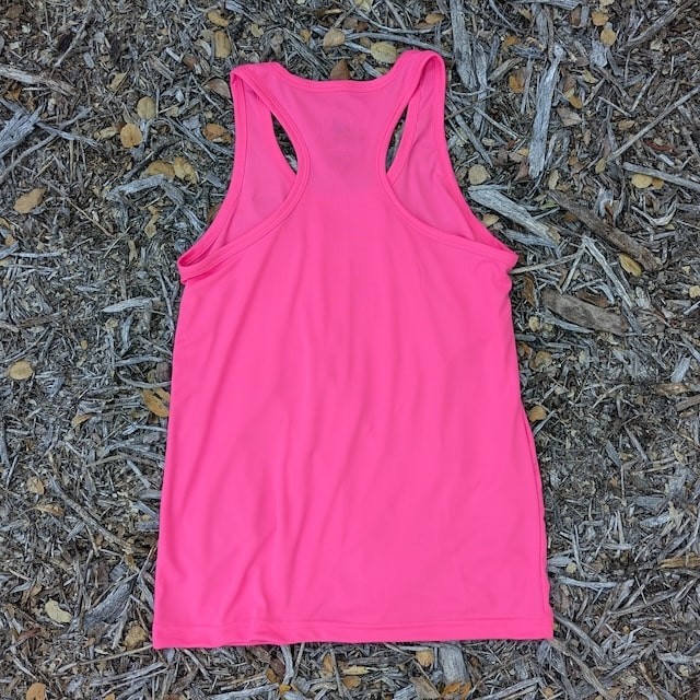 Runyon Men's Hot Pink Racerback Fitness Tank Top - Running, Workout, Gym Singlet - Made In The USA