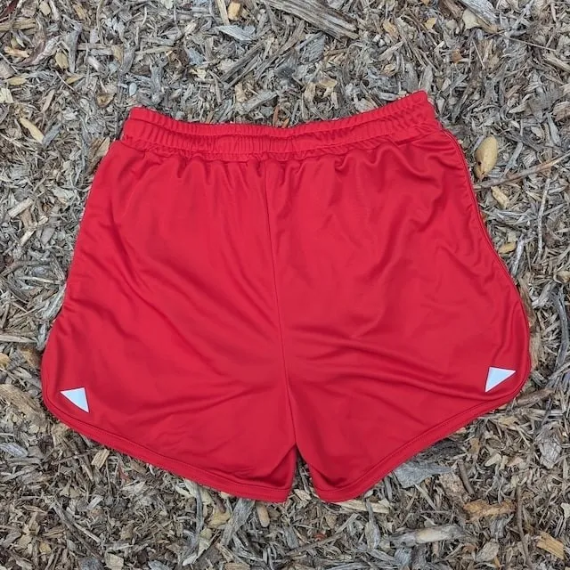Runyon Red Running Short - Retro Ranger 4" Inch Workout Short American Made In USA