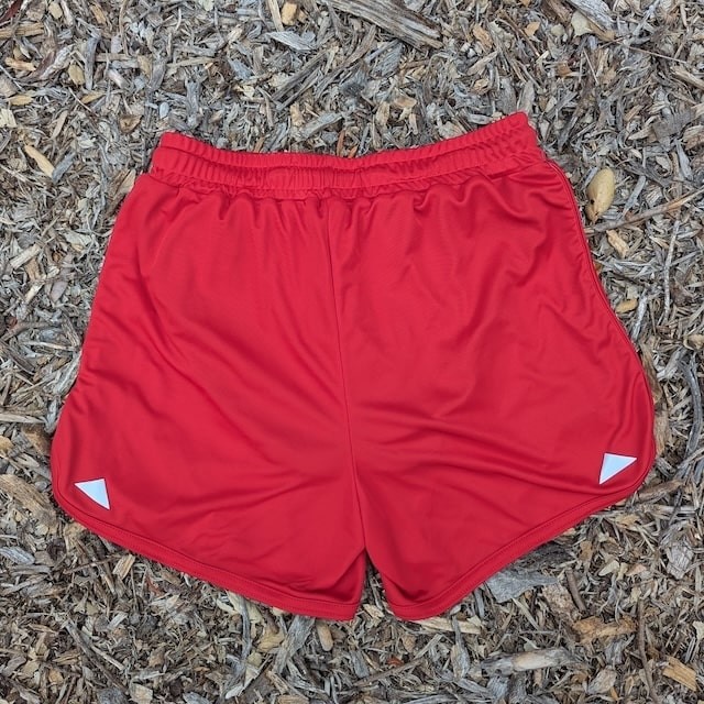 Runyon Red Running Short - Retro Ranger 4" Inch Workout Short American Made In USA