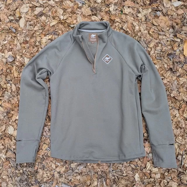 Runyon Olive Green Sierra Sage Slopeside Cotton Fleece Zip-Up Runyon Olive Green Sierra Sage Slopeside Cotton Fleece Zip-Up