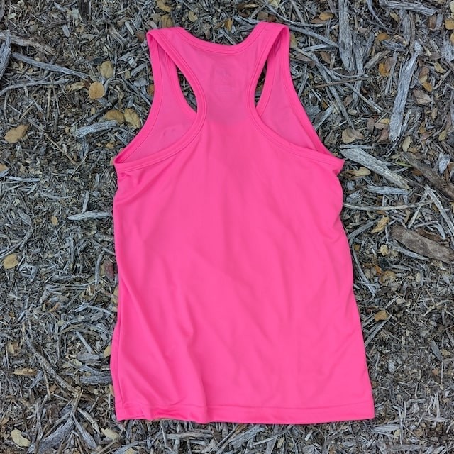 Runyon Women's Hot Pink Fitness Running Tank Top American Made In USA