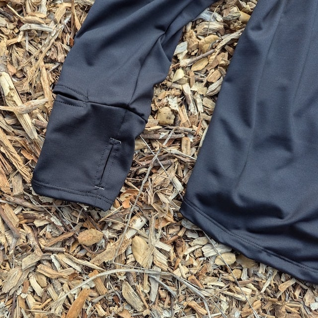 Women's Unisex Black Track Quarter Zip - Made In USA - Runyon Canyon Apparel