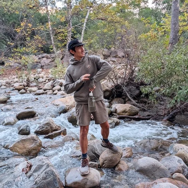 Runyon Olive Green 100% Cotton Gym Shorts for Running, Hiking, Strength Training and Lounging - American Made In USA - Runyon Canyon Apparel