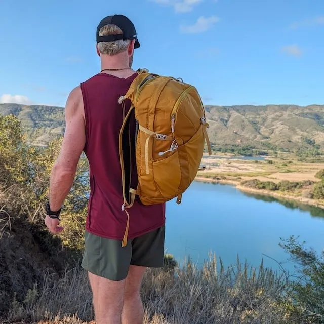 Runyon Men's Maroon Tech Trail Tank - Muscle Workout Tank Top, Made In USA | Runyon Canyon Apparel