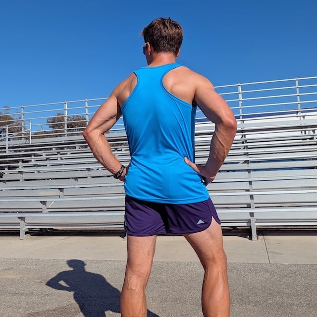 Runyon Purple Running Short - Retro Ranger 4" Inch Workout Short American Made In USA